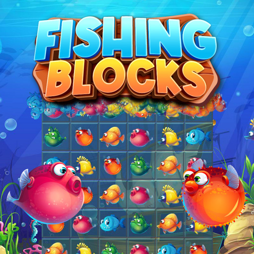 Play Fishing Blocks game online on