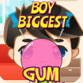 Boy Biggest Gum