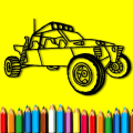 BTS Rally Car Coloring Book