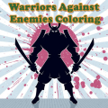 Warriors Against Enemies Coloring