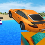 Water surfing Car Game