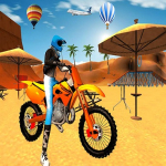 Motocross Beach Game : Bike Stunt Racing