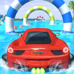 Water Car Stunt Racing