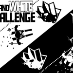 Black  White Ski Challenge