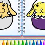 Coloring Bunny Book