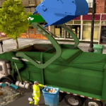 Town Clean Garbage Truck